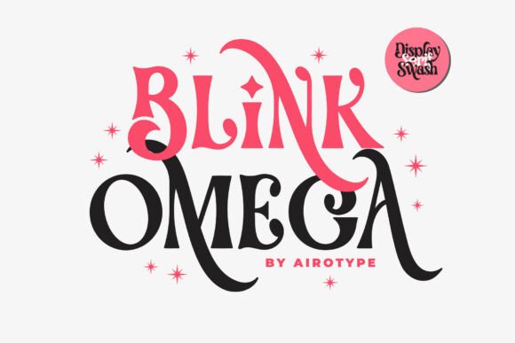 Blink Omega: A Display Serif Font for Editorial Impact