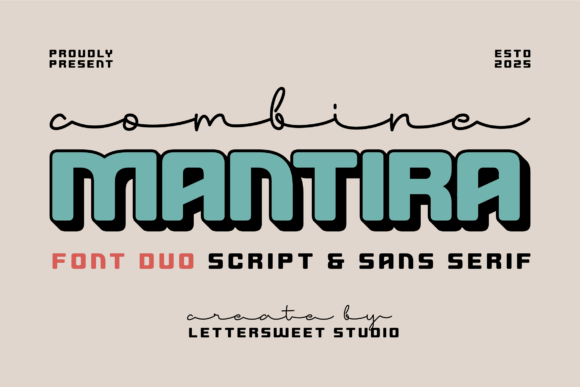 Combine Montira: A Font Duo That Elevates Campaign Design