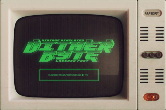 Dither Byte: A Retro Display Font That Grabs Attention—Fast