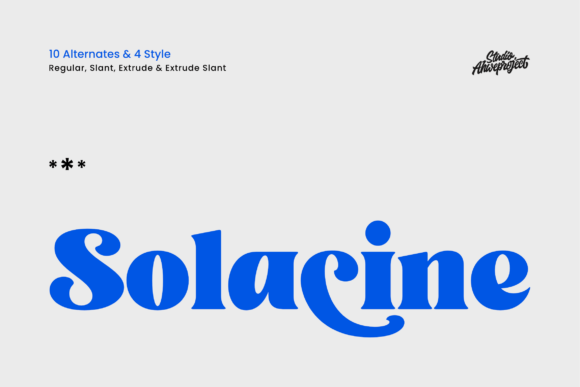 Font Choice That Speaks Volumes: Solacine for Editorial Design