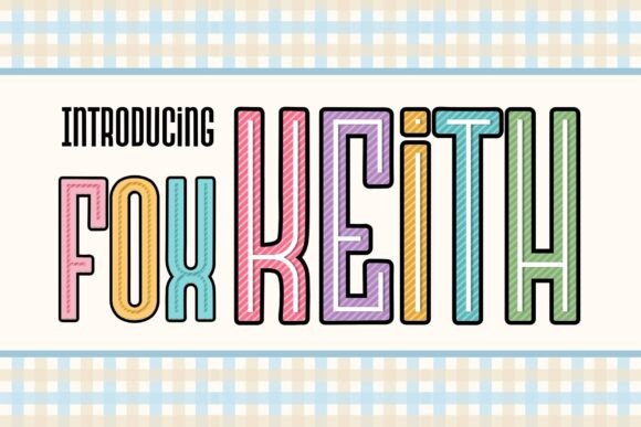 Fox Keith: A Playful, Professional Decorative Typeface for Small Businesses