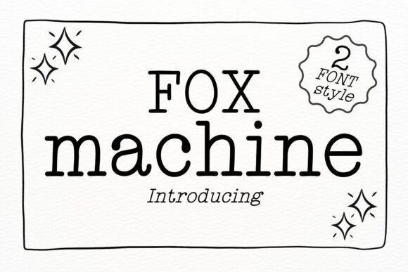 Fox Machine: A Slab Serif That Makes Your Campaigns Instantly Clear