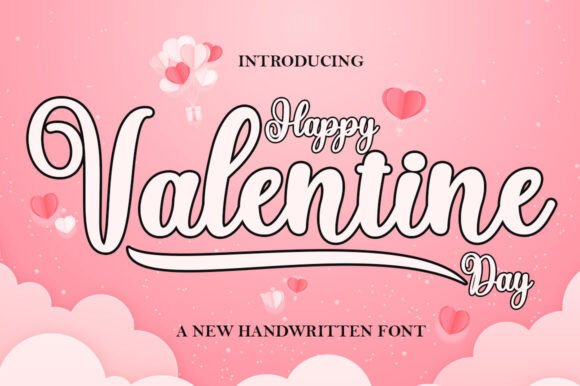 Happy Valentine Day Font: A Playfully Nostalgic Display Typeface for Real Branding
