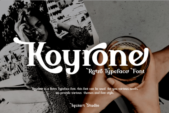 Koyrone: A Retro Serif Font That Commands Attention