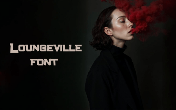 Loungeville: A Mid-Century Sans Serif That Elevates Real Business Branding