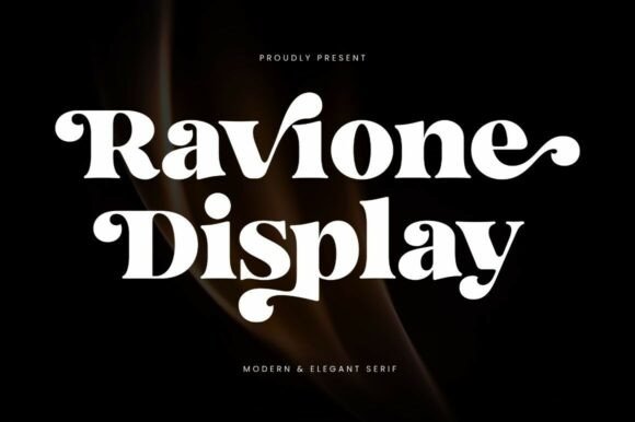 Ravione Display – A Serif Font for Digital Elegance