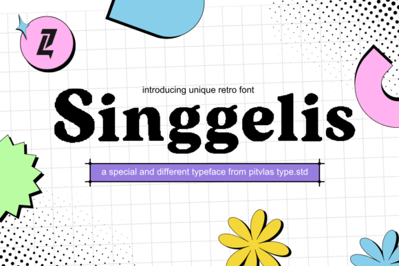 Singgelis: A Bold Serif Typeface for Editorial Impact
