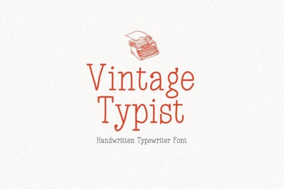 Vintage Typist: A Nostalgic Sans Serif Font for Scroll-Stopping Campaigns