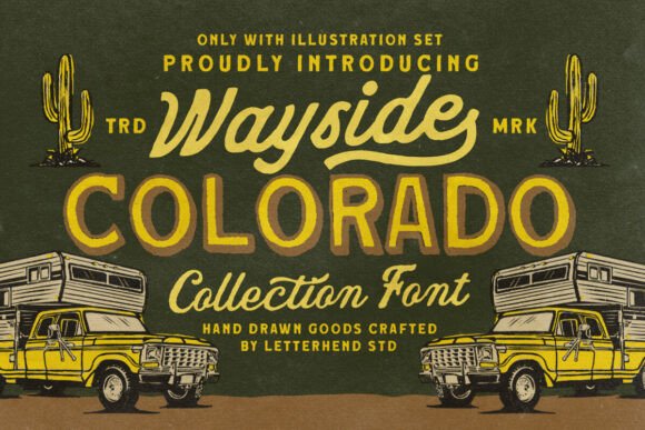 Wayside Colorado: A Retro-Inspired Display Font for Digital Branding